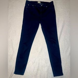 J Crew Women's Tall Skinny Leg Jeans | Dark Denim |